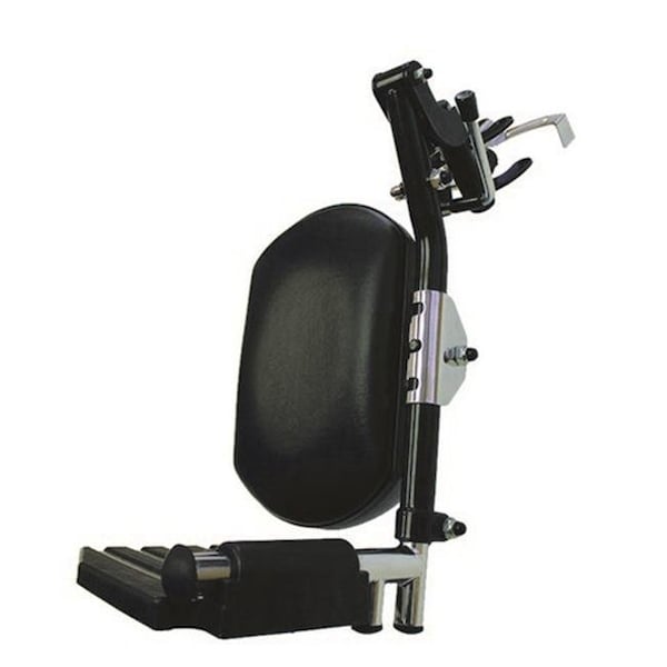 New Solutions New Solutions FRB452L Top Latch Black Legrest Hemi Spacing Plastic Footrest Wheelchair - Left FRB452L - main